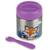 Boite à repas inox isotherme et cuillère magnétique felicity fox Multi-coloured 2 - vertbaudet enfant 