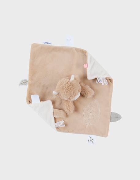 Doudou fluffy vache Beige 3 - vertbaudet enfant 