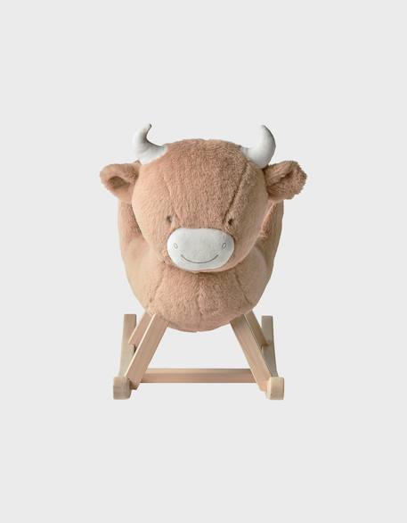 Bascule pour bébé - fluffy cow Beige 4 - vertbaudet enfant 