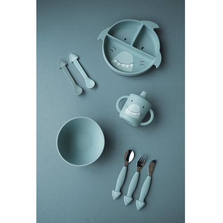Bol en silicone avec ventouse Gris+Jaune+Orange+Rose+Vert+Violet 2 - vertbaudet enfant 