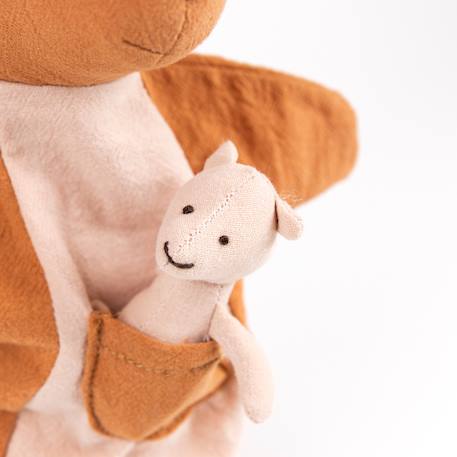 Marionnette kangourou Marron 2 - vertbaudet enfant 