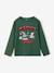 Tee-shirt garçon noël motif ludique marine+vert sapin 4 - vertbaudet enfant 