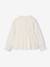 Blouse fille noël smocks brodés écru 2 - vertbaudet enfant 