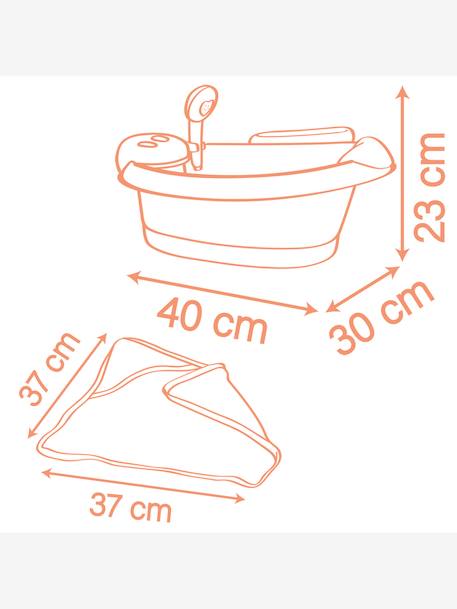Baignoire balnéo rose 5 - vertbaudet enfant 