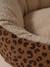 Panier matelassé pour chat et chiens marron imprimé 4 - vertbaudet enfant 