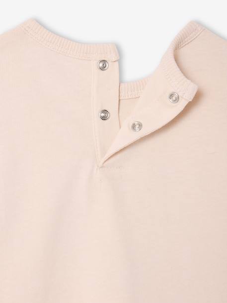 T-shirt bébé manches longues imprimé souris vanille 2 - vertbaudet enfant 
