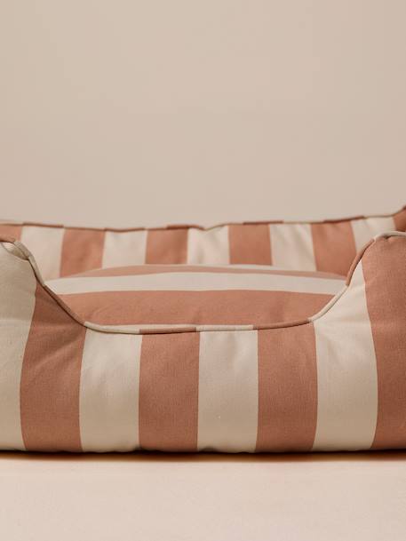 Panier matelassé pour chiens, disponible en 2 tailles noisette+rayé blanc 13 - vertbaudet enfant 