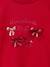 Tee-shirt fille noël noeud et détails glitter manches longues rouge 3 - vertbaudet enfant 
