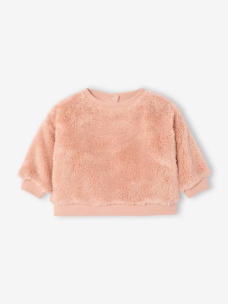 Ensemble bébé sweat-shirt + jupon rose poudré 5 - vertbaudet enfant 