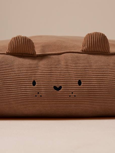 Panier matelassé en velours pour chien, disponible en 3 tailles camel 12 - vertbaudet enfant 