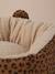 Panier matelassé pour chat et chiens marron imprimé 3 - vertbaudet enfant 
