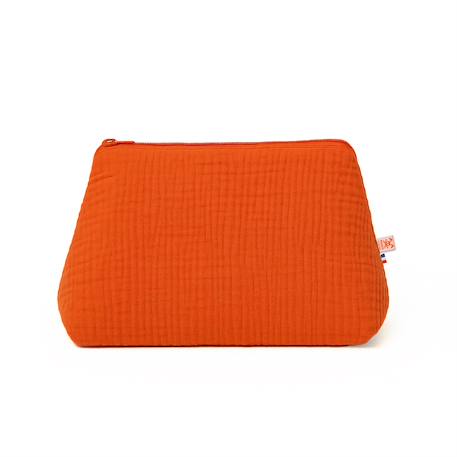 Trousse de toilette en coton bio Blanc+Fraise+Honey+Rose+Vichy 7 - vertbaudet enfant 