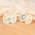 Sucette anatomique animaux - 6-18 mois - lot de 2 Bleu + beige+Jaune + beige+Vert + beige 14 - vertbaudet enfant 