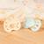 Sucette anatomique essentielle - 0-6 mois - lot de 2 Bleu + beige+Vert + beige 8 - vertbaudet enfant 