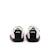 Sneakers filles synthétique lacets barefoot Blanc-noir 3 - vertbaudet enfant 