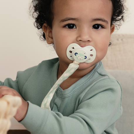 Attache-sucette anatomique Beige 3 - vertbaudet enfant 