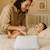 Trousse de toilette en coton bio Blanc+Fraise+Honey+Rose+Vichy 2 - vertbaudet enfant 