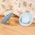 Sucette ronde - 6+ mois - lot de 2 Bleu+Rose + beige+Vert 2 - vertbaudet enfant 