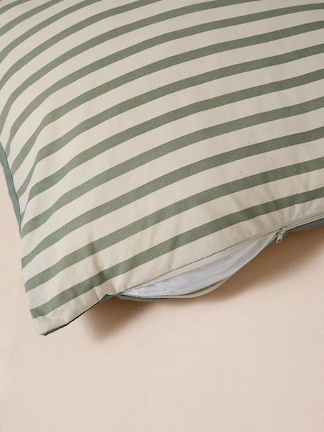 Panier en toile de coton pour chien rayé vert 5 - vertbaudet enfant 