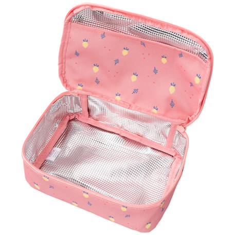 Lunch bag isotherme summer fruit (2,5l) Rose, jaune, bleu 2 - vertbaudet enfant 