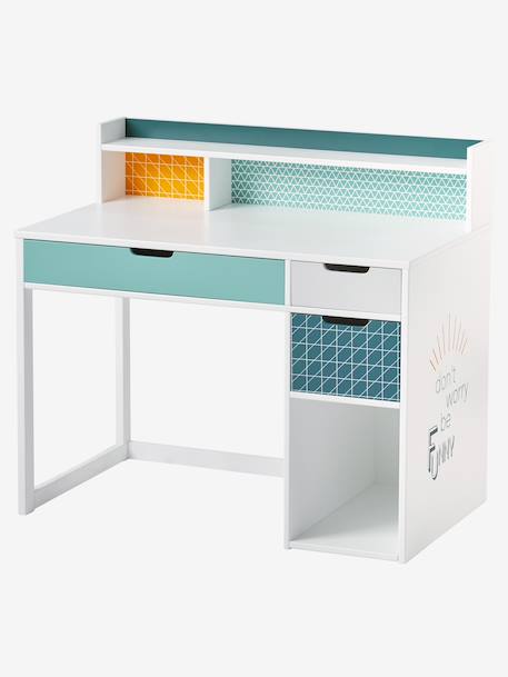 Bureau enfant FUNNY bleu 3 - vertbaudet enfant 