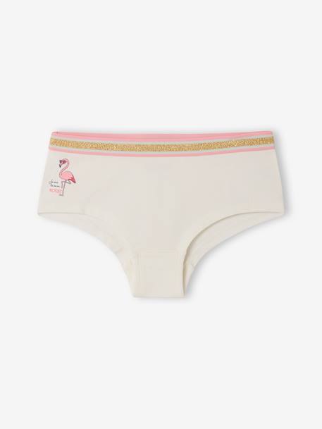 Lot de 5 shorties fille Lot bleu et rose 4 - vertbaudet enfant 