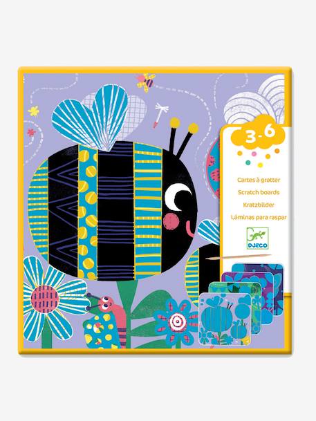 Cartes à gratter «Toutes petites bêtes» multicolore+rouge 1 - vertbaudet enfant 