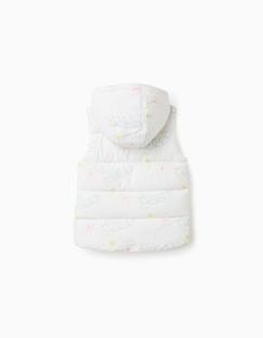 Vêtement Mi-saison Enfant Doudoune Sans Manches Fille Colorblock - VERTBAUDET - Rose Poudré Taille 10 Ans Vêtement Enfant Mi-saison
