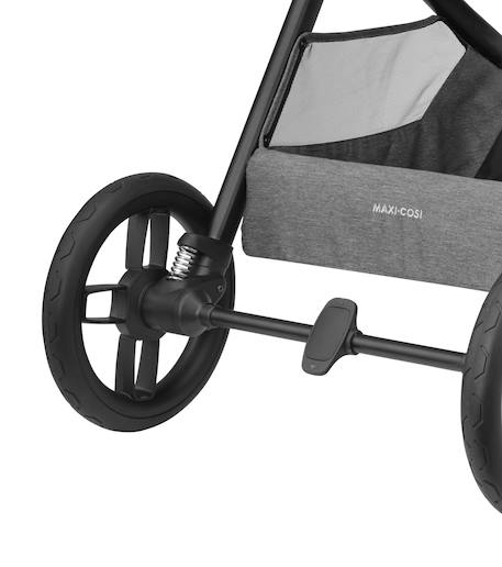 Poussette naissance oxford Select grey+Twillic black+Twillic graphite+Twillic green+Twillic truffle 4 - vertbaudet enfant 