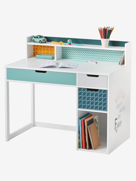 Bureau enfant FUNNY bleu 4 - vertbaudet enfant 