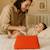 Trousse de toilette en coton bio Blanc+Fraise+Honey+Rose+Vichy 12 - vertbaudet enfant 