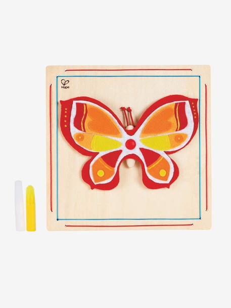 Kit cadre feutrine papillon Multicolore 1 - vertbaudet enfant 