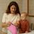 Trousse de toilette en coton bio Blanc+Fraise+Honey+Rose+Vichy 22 - vertbaudet enfant 
