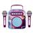 Enceinte bluetooth frozen avec micros Violet 1 - vertbaudet enfant 