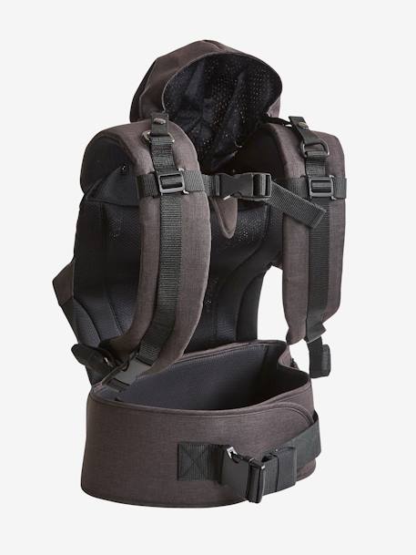 Porte-bébé physiologique vertbaudet gris anthracite 3 - vertbaudet enfant 