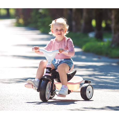 Tricycle à pédales Baby Driver plus Rose 6 - vertbaudet enfant 