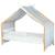 Ciel de lit cabane toile en gaze de coton jeanne 420 x 130 cm Beige+Blanc+Bleu+Camel+Écru+Gris clair+Marron+Rose+Terracotta+Vert de gris 17 - vertbaudet enfant 