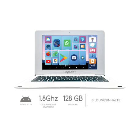 Laptab 10 : ordinateur android tactile 10' avec contenu éducatif et contrôle parental Blanc 2 - vertbaudet enfant 