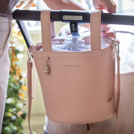 Sac bucket icon pour poussette Rose 2 - vertbaudet enfant 