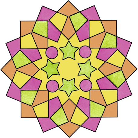 Set de dessin Mini Mandala Multicolore 5 - vertbaudet enfant 