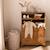 Cape de bain bambou + gant afternoon tea Rose, marron, vert 3 - vertbaudet enfant 