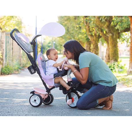 Tricycle à pédales Baby Driver plus Rose 5 - vertbaudet enfant 