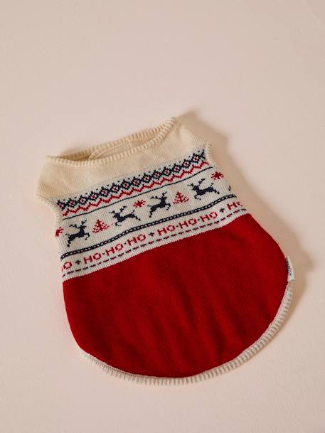 Pull de Noël pour chien rouge 6 - vertbaudet enfant 
