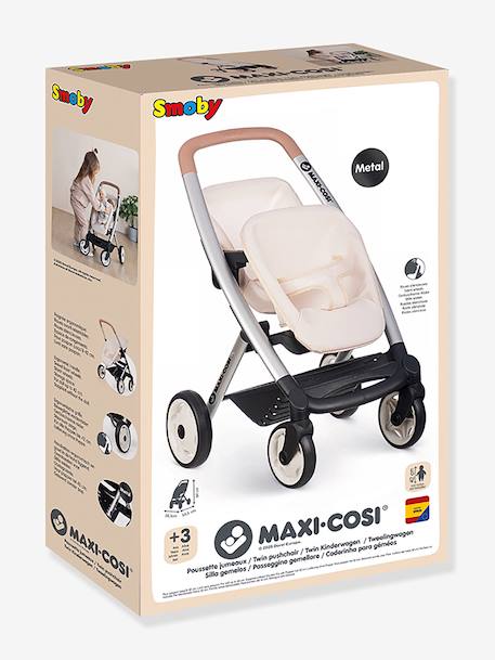 Maxi Cosi Poussette Jumeaux - beige 2 - vertbaudet enfant 