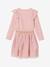 Ensemble fille noël jupon en tulle et t-shirt à volants rose poudré 4 - vertbaudet enfant 