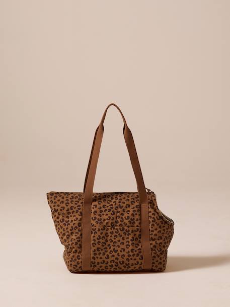 Sac de transport pour chat et chien marron imprimé 7 - vertbaudet enfant 