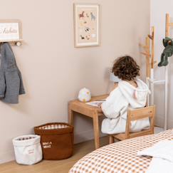 Chambre et rangement-Rangement-Lot de 2 paniers enfant en bouclette - cali