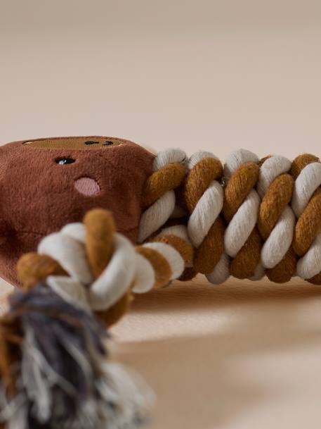 Jouet à mordiller en corde pour chien marron 6 - vertbaudet enfant 