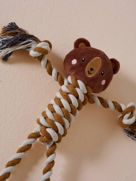 Jouet à mordiller en corde pour chien marron 2 - vertbaudet enfant 