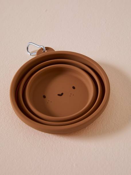 Gamelle en silicone rétractable pour chien et chat camel 2 - vertbaudet enfant 